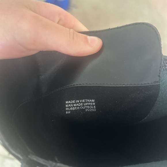 Michael Kors Crackled Faux Patent Leather Boot - Picture 8 of 9